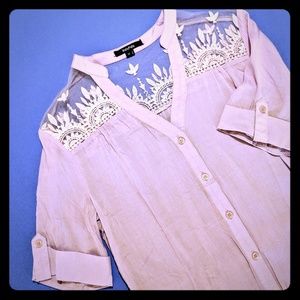 NWOT Lightweight Purple Top